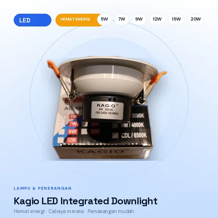 Kagio LED Integrated Downlight