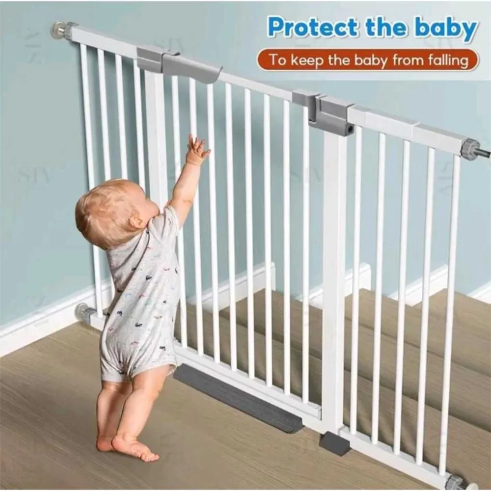 Pagar Pintu Penghalang Bayi Baby Safety Gate Pagar Tangga Bayi Pagar Pengaman Baby Safe Auto lock